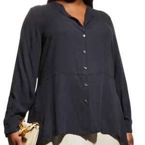 Harshman Ornella Tunic Sz 3X Navy